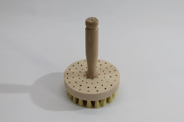 Preview: Käsebürste groß Ø 120 mm / Fibre